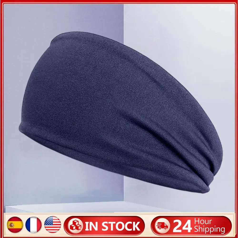 

Fitness Sweatband Elastic Hair Bandage Running Quick-Drying Headband Sweat Bandage for Jog Basketball Running Men Women