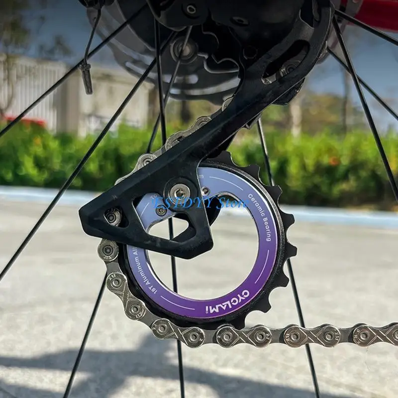 G6DE Ceramics Bearing Bicycles Derailleurs Pulley Ceramics Bearing Light weight Road Bike Rear Shifters Switches Roller
