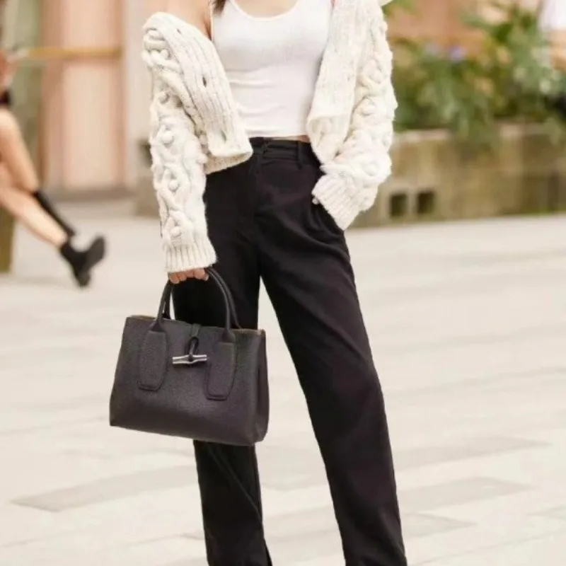 

Luxury Bamboo Joint Handbag for Women 2026 New Style Versatile Commute Shoulder Crossbody Bag Daily Fashion Purse