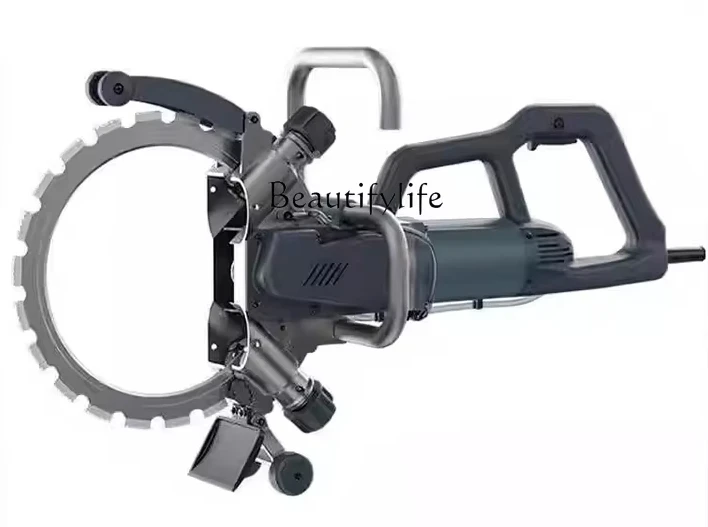 

010 New Brushless High Frequency Ring Saw Electric Cutting Machine Portable Cement Open Wall Wall Puncher