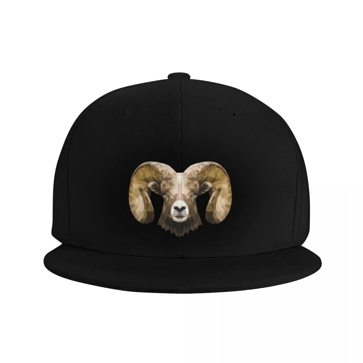 Bighorn sheep polygonal design Baseball Cap Anime Hat Luxury Hat birthday Men Caps Women's