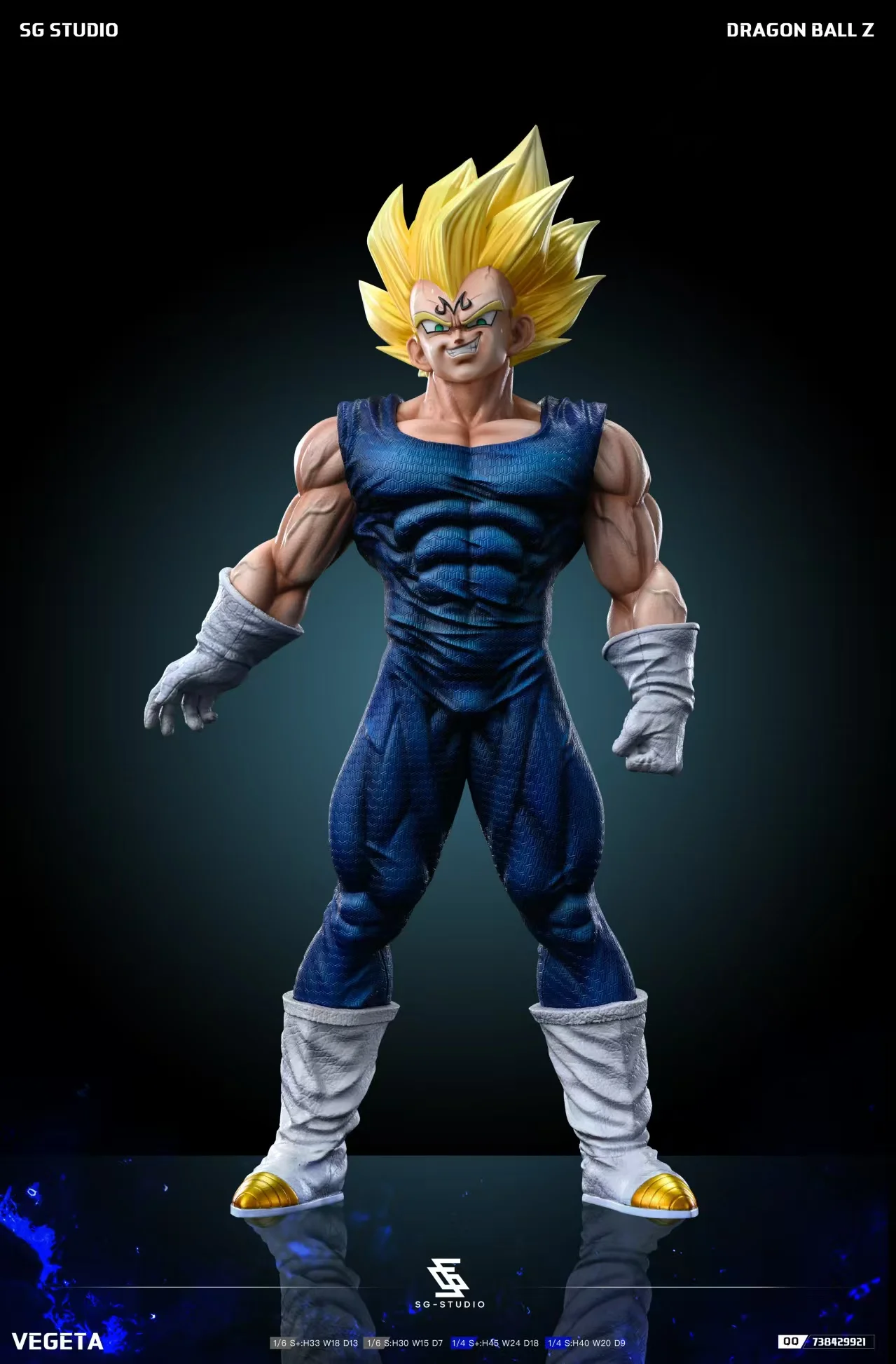 

Dragon Ball Vegeta Anime Figures Magic Man Vegeta Figurine Super Saiyan Bejita Model PVC Statue Collection Desk Decor Gift Toy