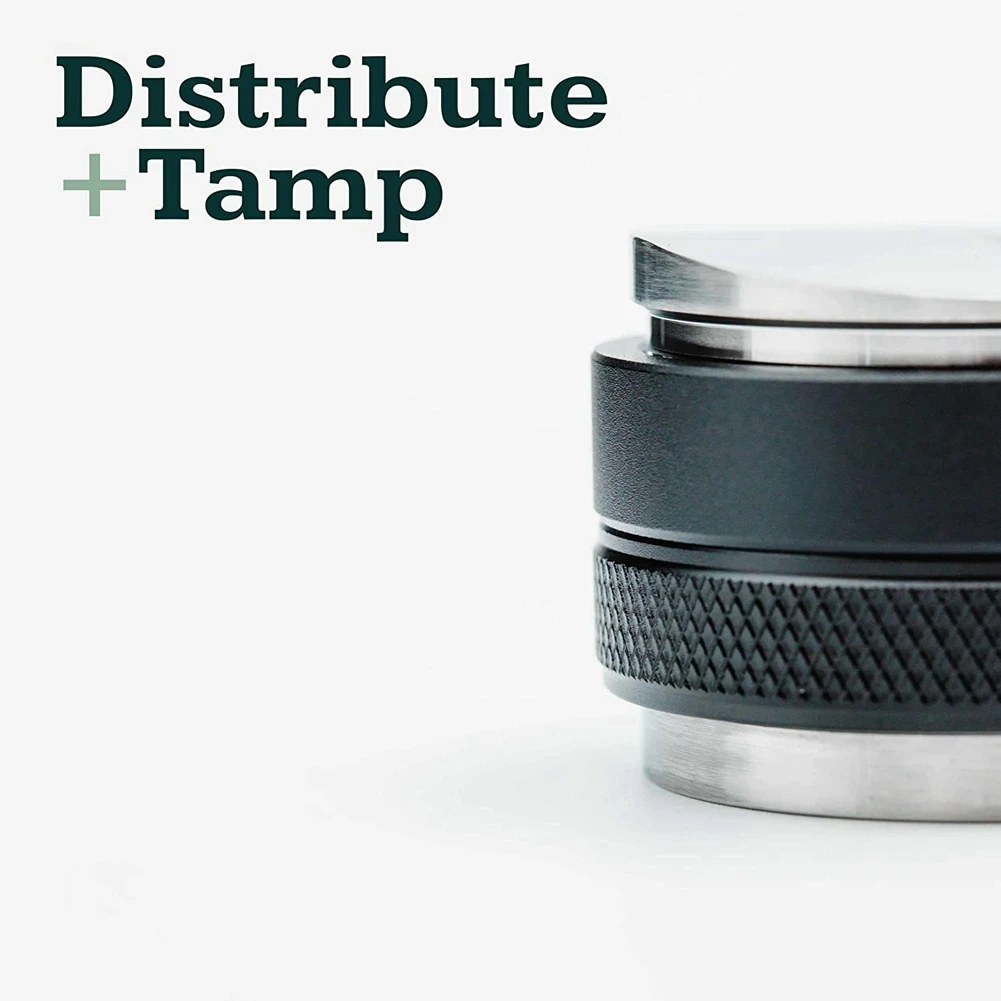 A86I-Coffee 54 mm Bodenloser Siebträger + 53 mm Kaffeeverteiler & Tamper + Tampermatte für die       Breville Barista Express