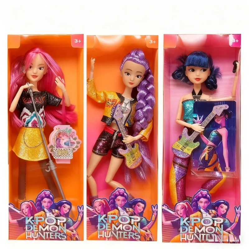 

New Demon Hunters series famous cartoon Figure Doll Characters with fashion design perfect gift for kids adults Christmas party