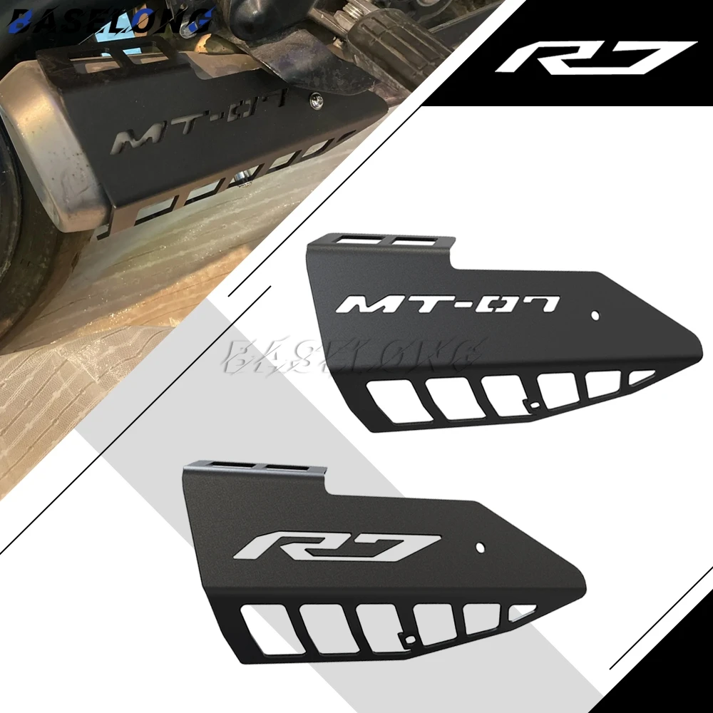 

FOR YAMAHA YZF R7 YZF-R7 YZFR7 2022 2023 2024 2025 Motorcycle Exhaust Pipe Heat Shield Cover Muffler Protector Guard Accessories