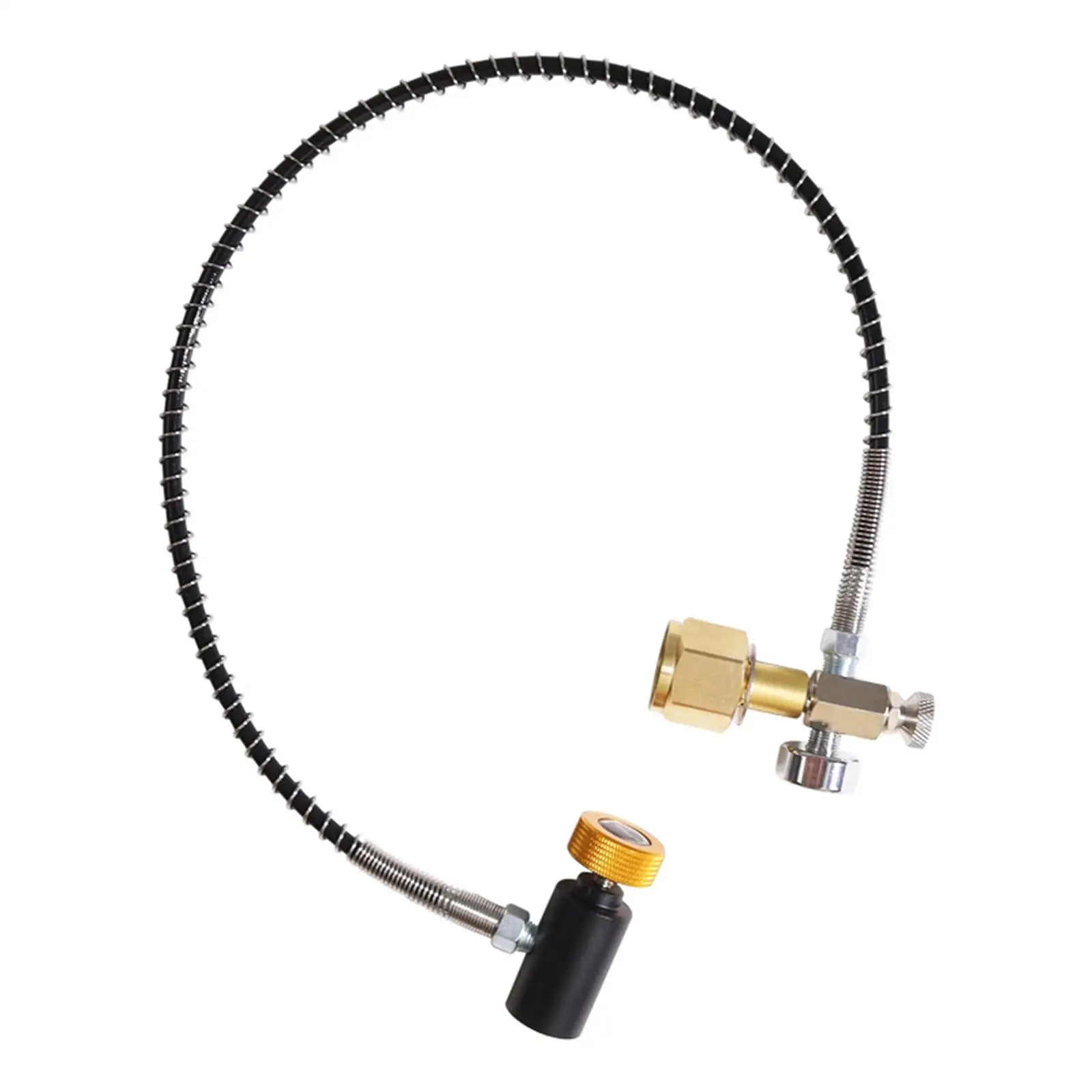 

stream Cylinder Refill Adapter, 24in Hose, Filling Soda Tank, WP 6, valve 4