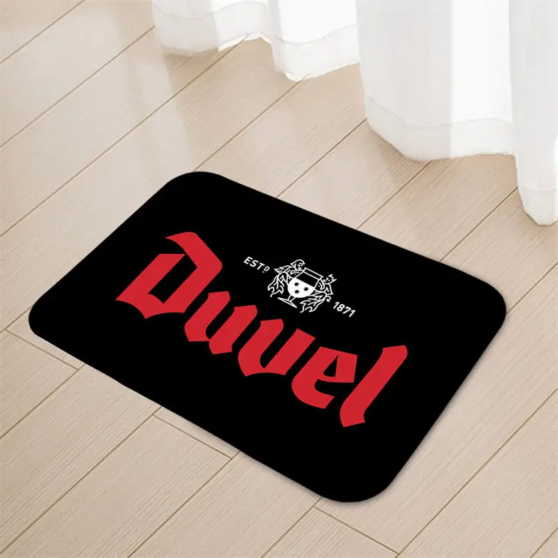 Duvel Beer Floor Mats kitchen Linving Room Long Corridor Carpet Door Mats Modern Decor Carpet Anti-Slip Floor Mats DD-001