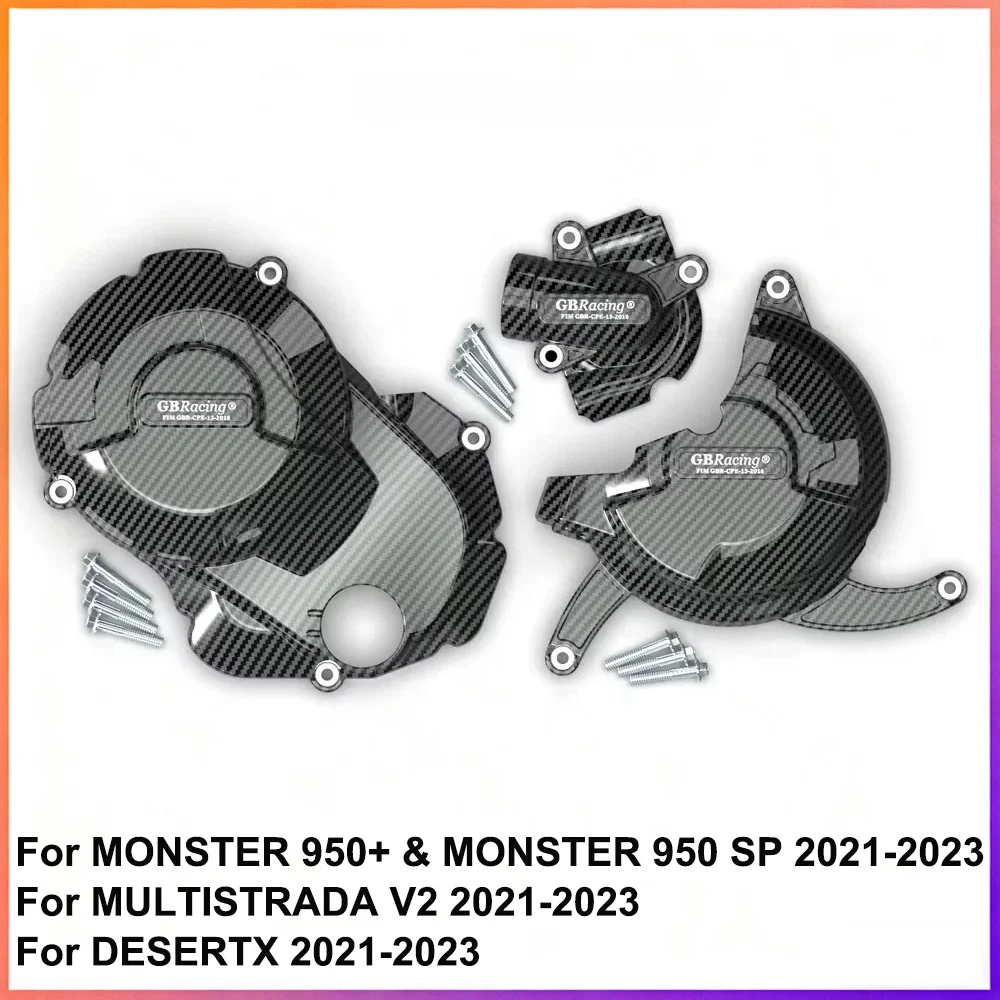 

Motorcycle Engine Protection Cover For DUCATI MONSTER 950 SP MULTISTRADA V2 DESERTX 2021 2022 2023
