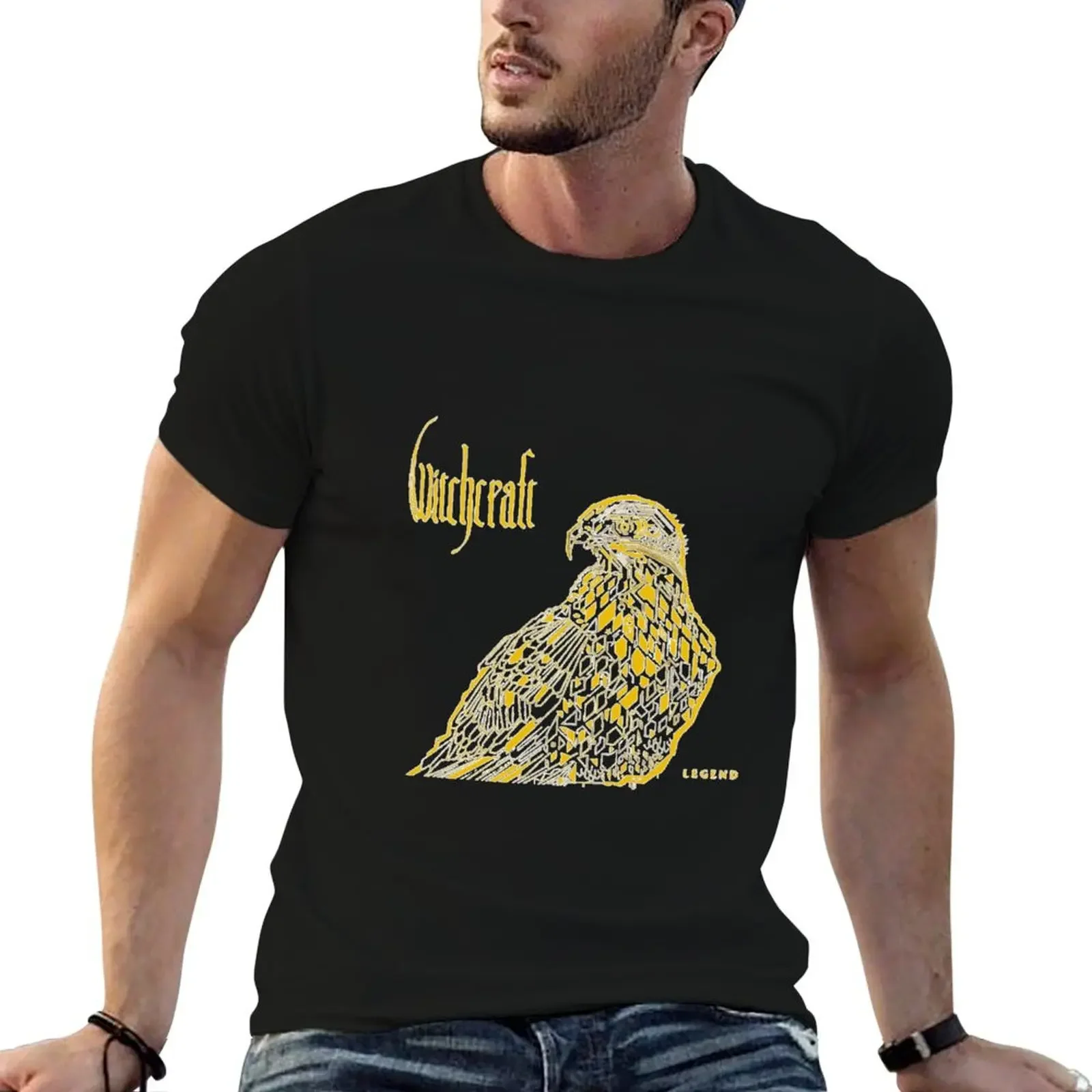 Witchraft---stoner-rock-band T-Shirt Aesthetic clothing plus sizes luxury clothes men