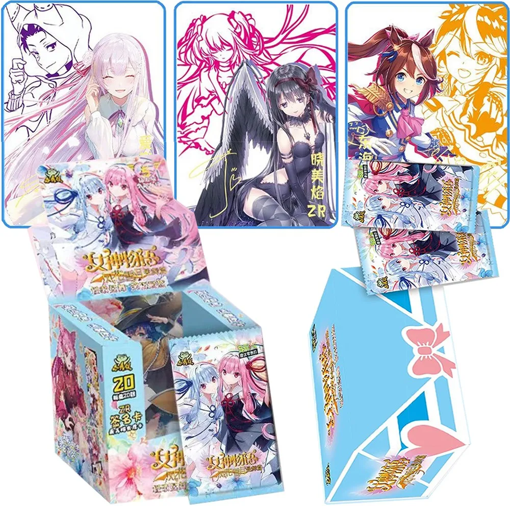 

Goddess Story Collection Cards Ns-5m06 Booster Box Anime Girl Figures Zr Mr Game Card Child Kids Table Toys For Family Gift