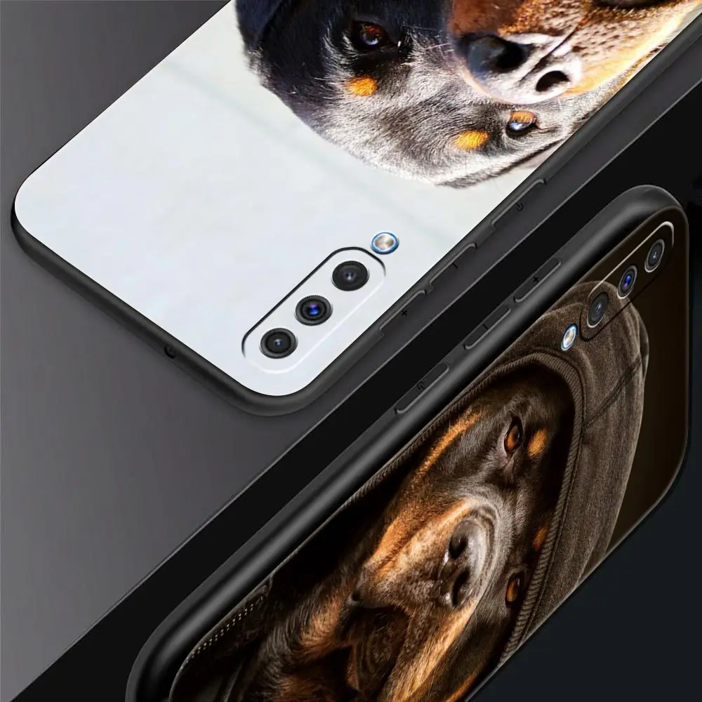 Rottweiler Dog Phone Case For Samsung Galaxy A12 A14 A32 A50 A70 A20E A20S A10S A22 A30 A40 A34 A54 A42 A52 5G A02S A04s Cover