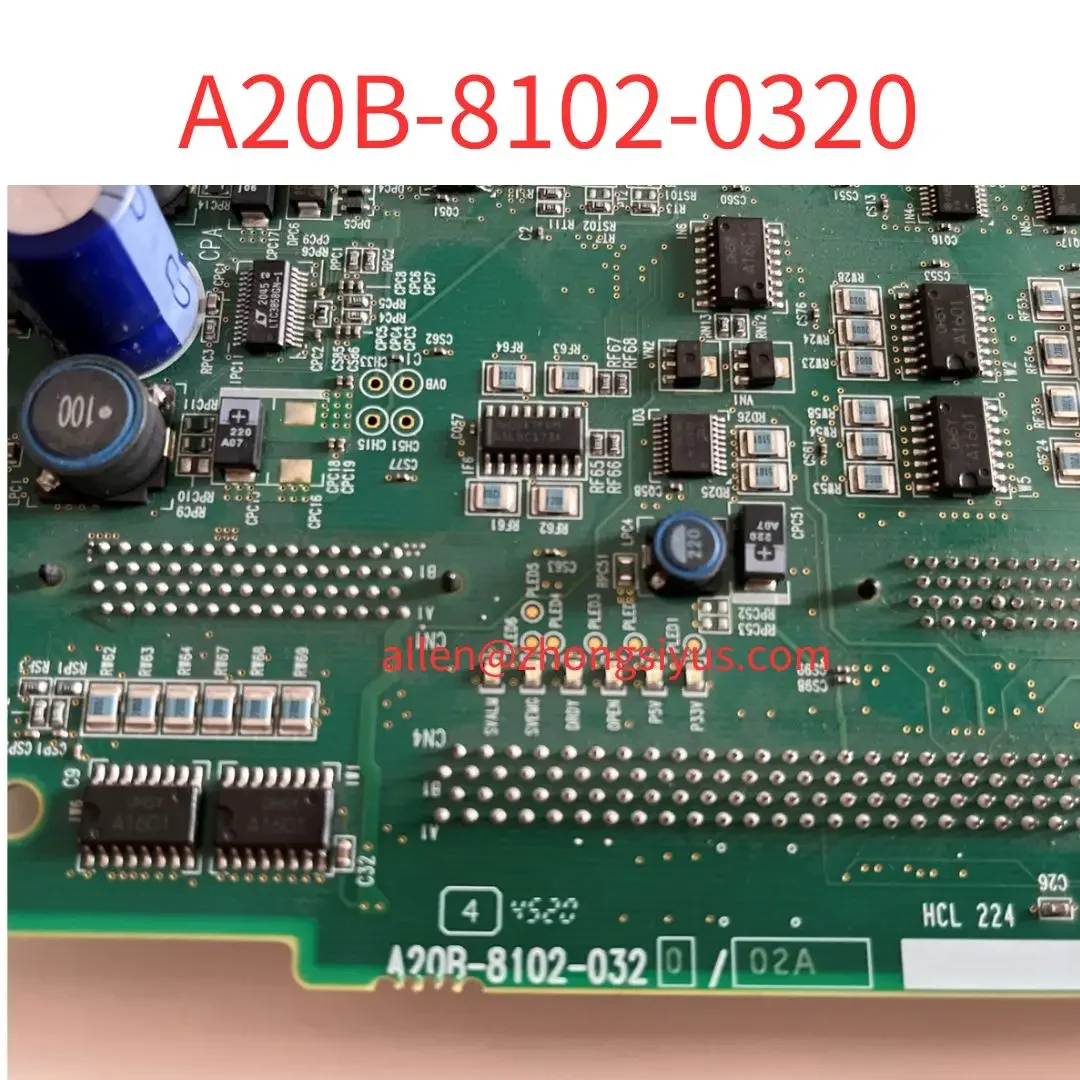 second-hand tested ok A20B-8102-0320 6-axis servo amplifier communication board