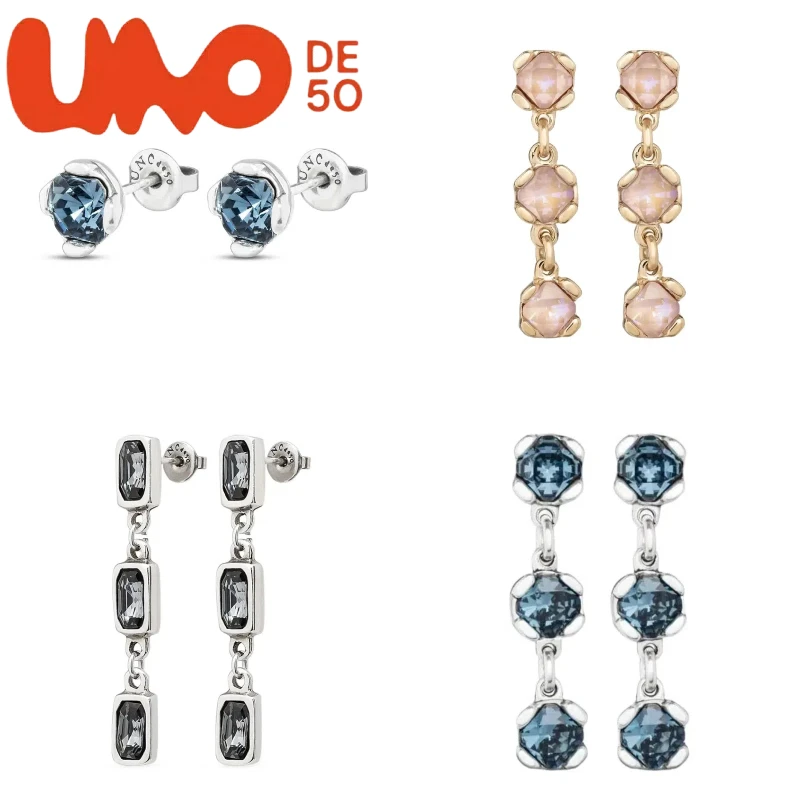 

Elevate Charm Instantly:UNOde50 Earrings Silver Plated S925 & Gold Plated 14K