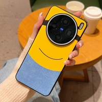 Cloth big-eyed Case For VIVO X300 X200 Ultra Pro Mini Color Contrast Cute Cloth Pattern Protection Cover For VIVO X200S