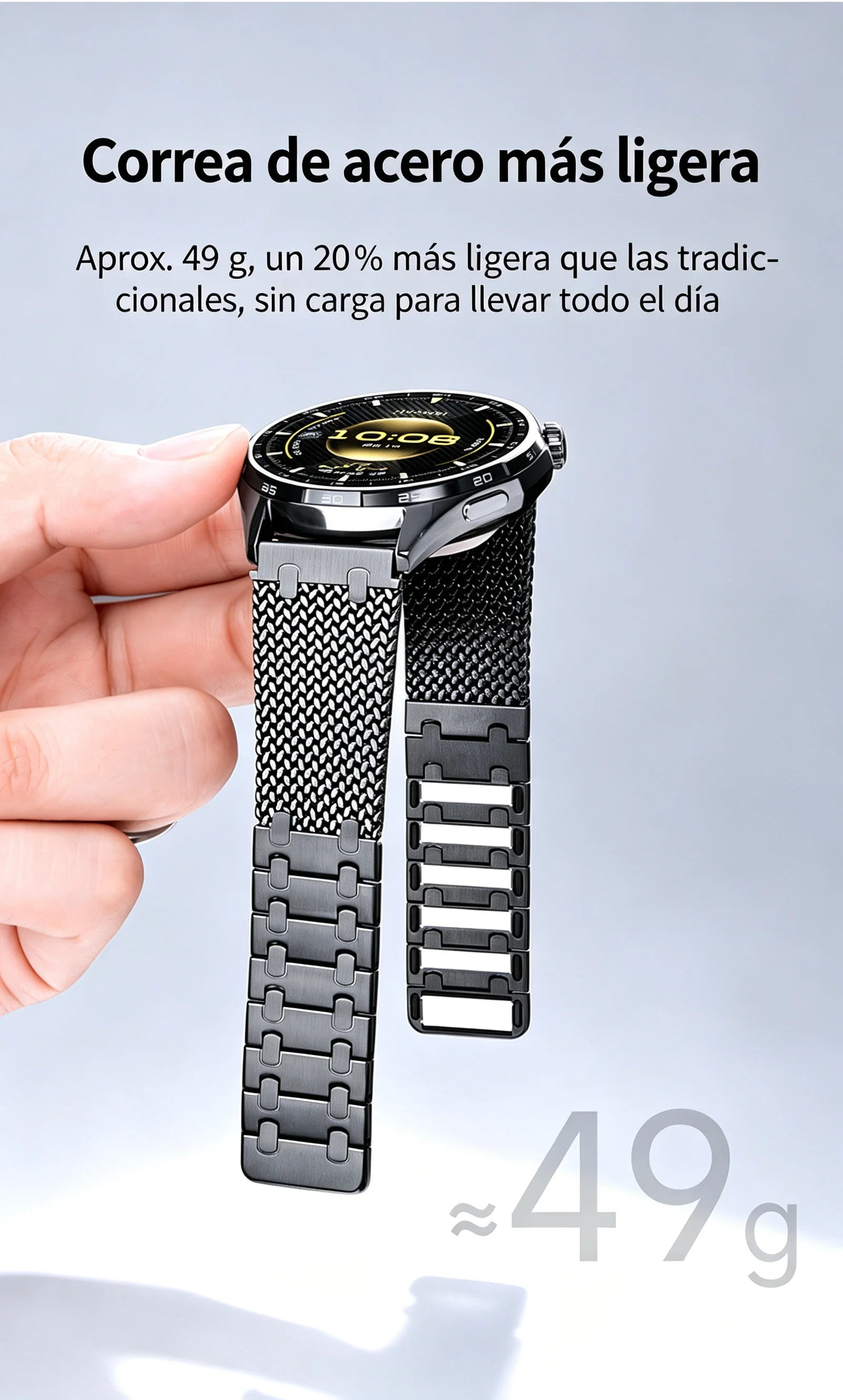 Titanium Milanese Loop For Hua - Amazfit Smartwatch Accessories recension och pris