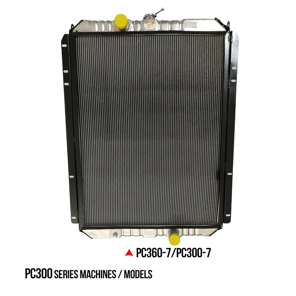 

Радиатор Core 207-03-71110 2070371110 для экскаваторов Komatsu PC360-7 PC300-7, замена системы охлаждения, алюминиевый резервуар для воды
