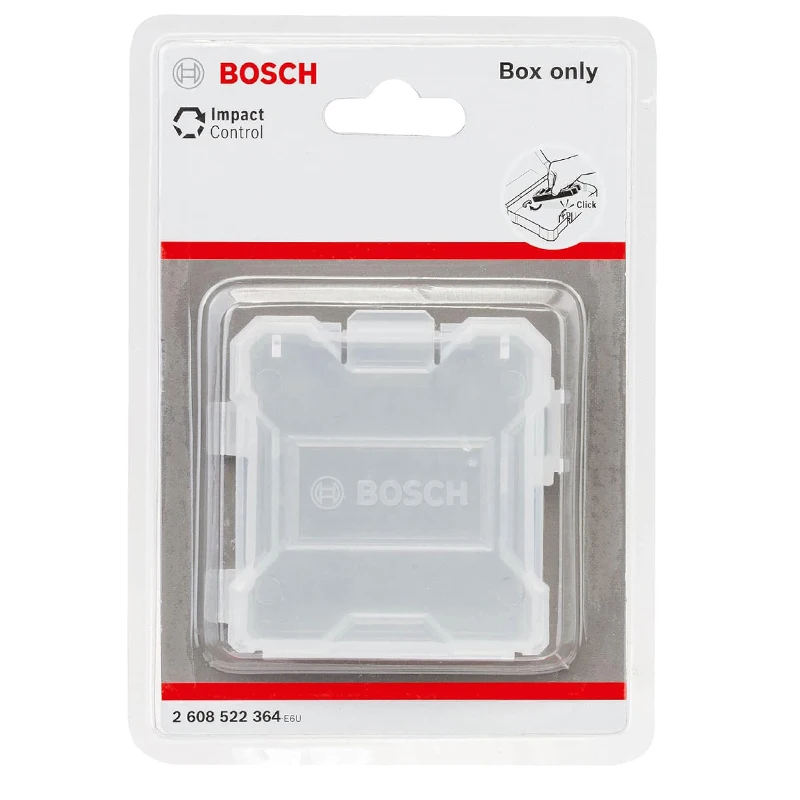 BOSCH 2608522364 Professional Transparent Plastics Portable Tool Accessories Box Screwdriver Bit Storage Tool Box