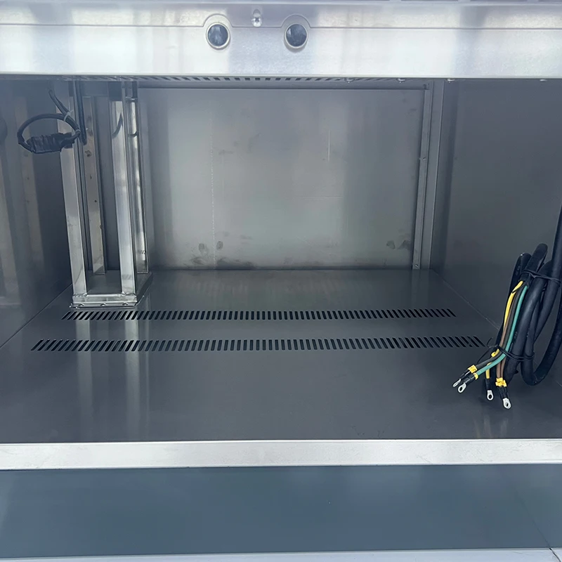 مقلاة الزلابية الكهربائية التجارية TLF KOCHEF مع تصميم وخزانة تخزين مفتوحة الرؤية - معدات طبخ المطاعم #4