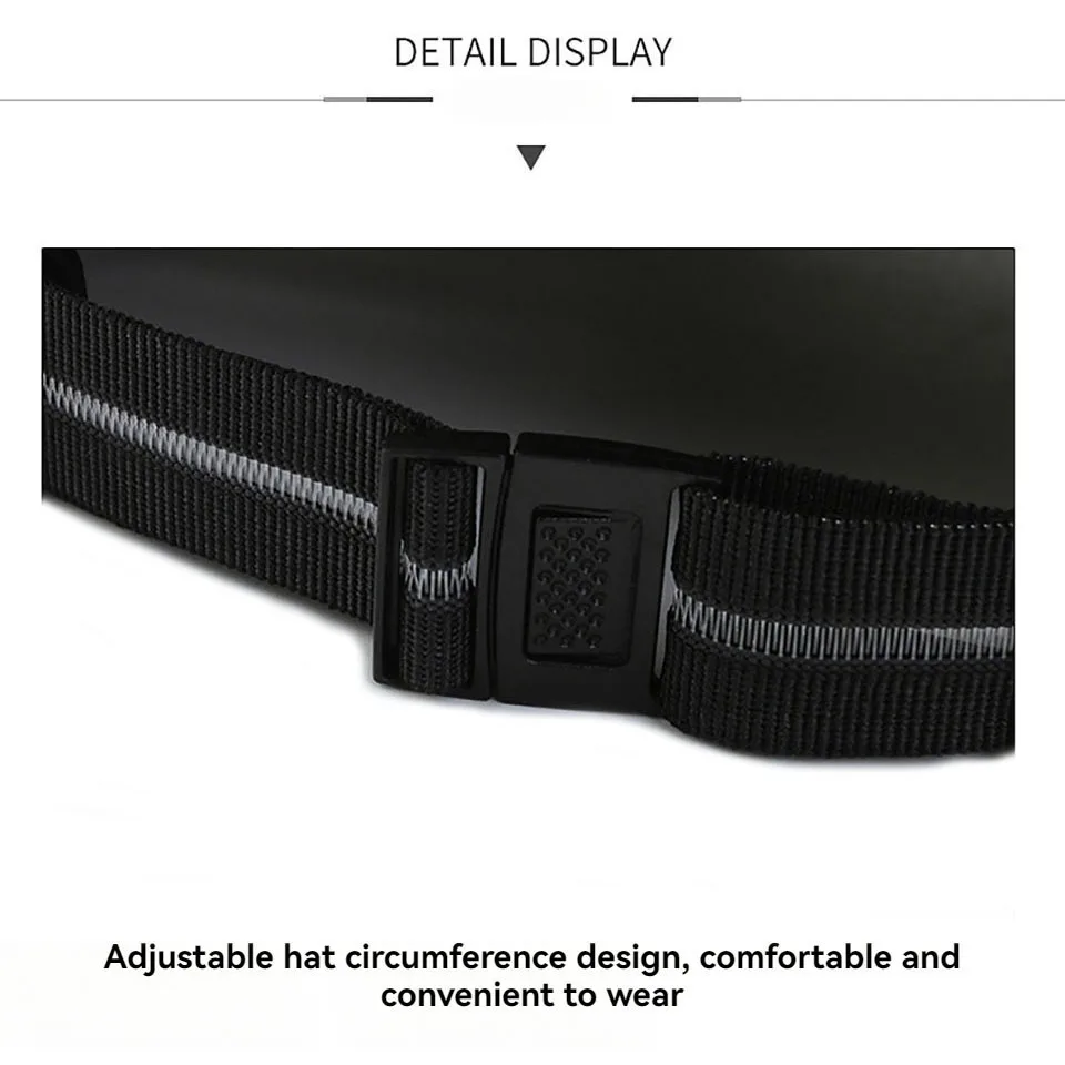 Kokossi boné com viseira ajustável, absorção de suor, esportes de verão, chapéus de sol, malha respirável, chapéu de golfe, moda sólida, boné plano