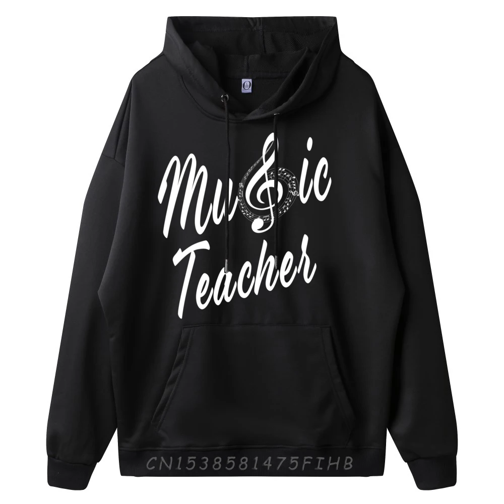 Music Teacher Musician Musical Grey Hoodie Graphic Tee Luxury Brand Easter Sunday Man Sweatshirts