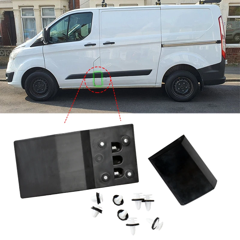 

Fuel Tank Lid Lower Cover Bumper For Ford Transit Custom Fuel Flap Under Trim Gk21-V20206 2013-2023 Car Exterior Protection Part