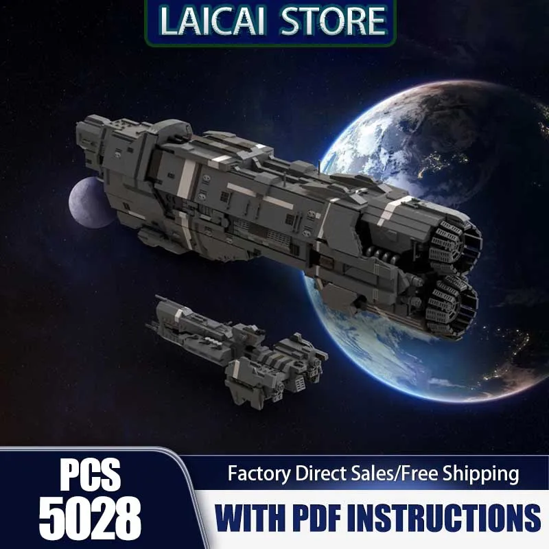 

Spacecraft Model Moc Building Blocks Class Heavy Cruiser Model Technology Bricks Assembly Holiday Construstion Gifts Set Toy