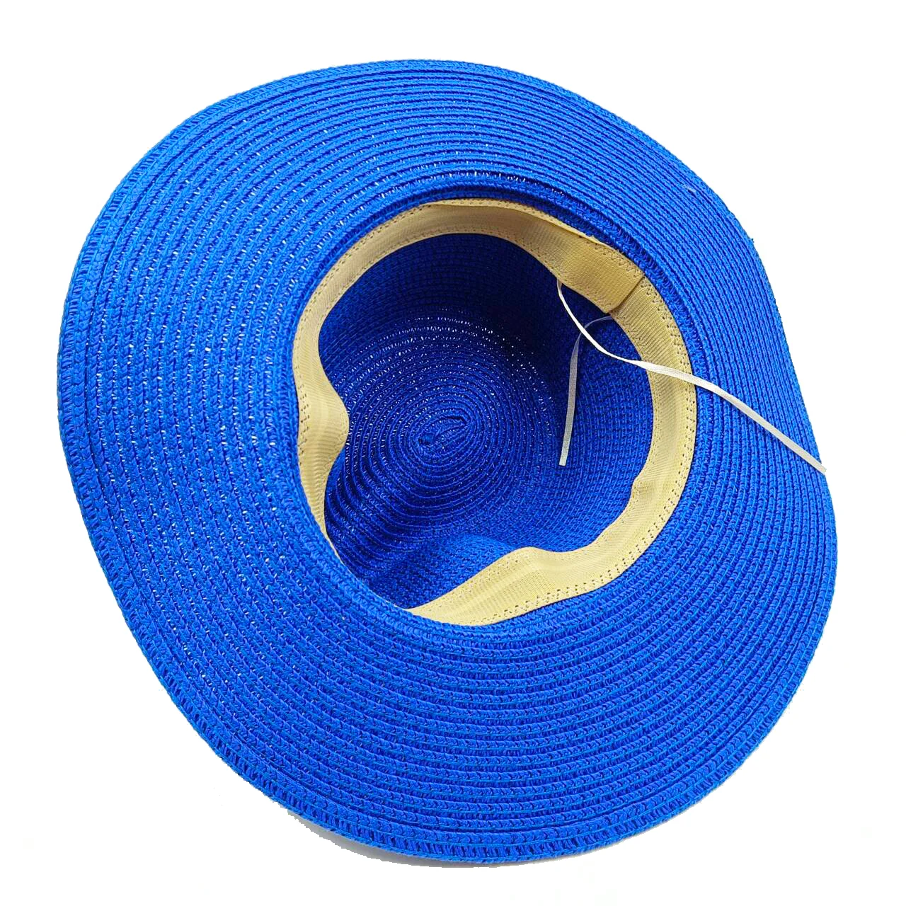 Sombrero de paja de Jazz ajustable para hombre y mujer, accesorios de correas elásticas, personalizado, para el sol y la playa, novedad de verano