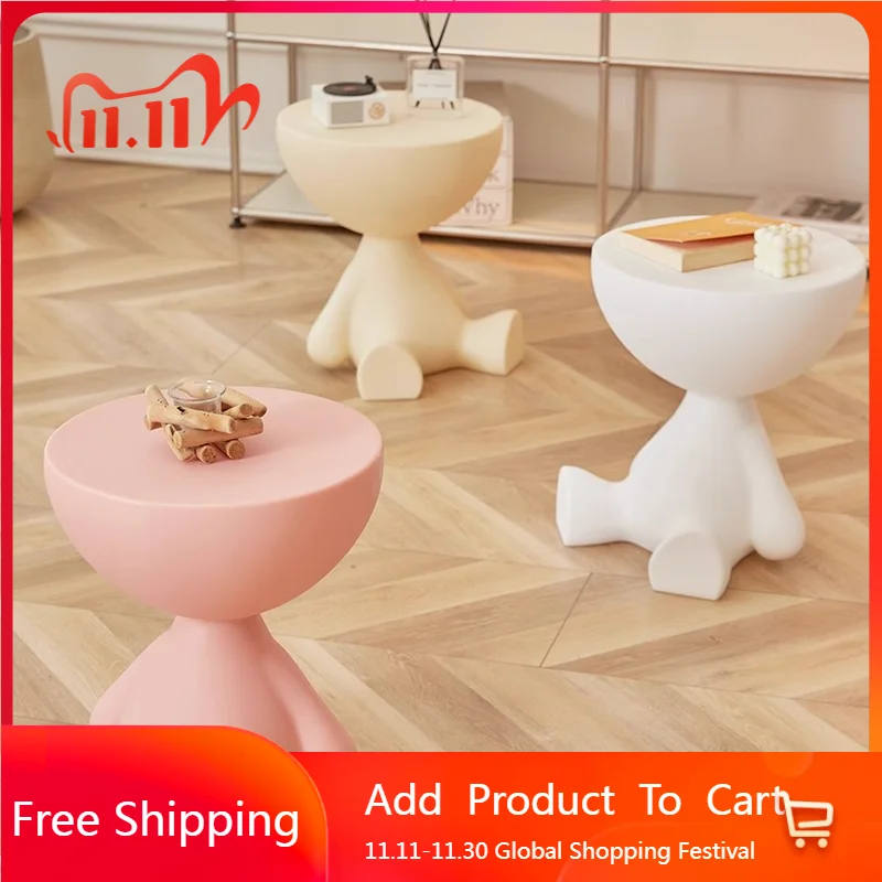 

Unique Decoration Side Table Aesthetic Clear Simple Modern Coffee Table Living Room Trendy Mesa Auxiliar Lounge Suite Furniture