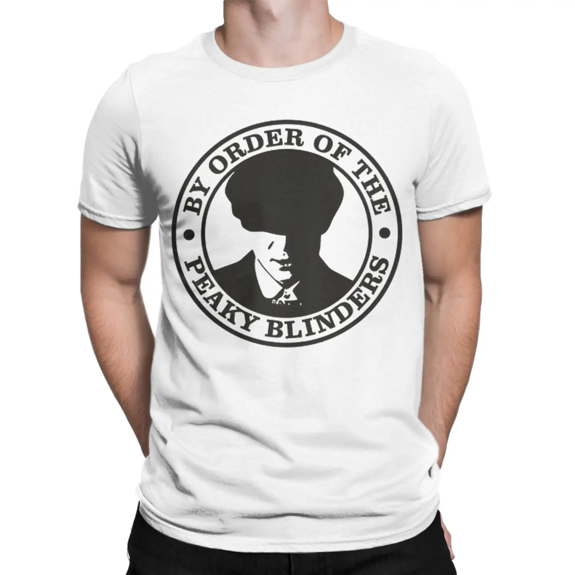 Peaky Blinders Cotton T-Shirt For Men's Summer  Streetwear T-Shirts Crew Neck Trendy Cool Tees Oversize Design Clothes