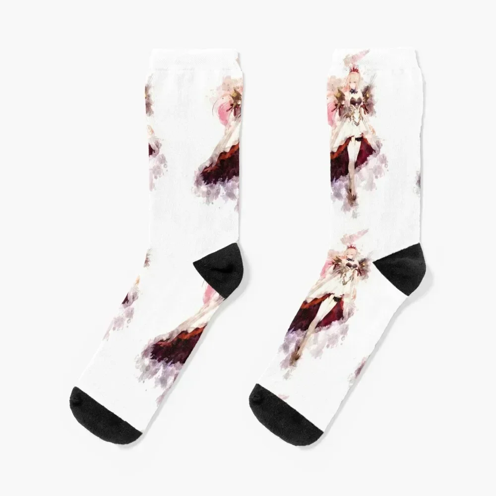 

Shionne - Tales of Arise (Watercolor) Socks sports stockings heated Heating sock designer Socks Male Women's