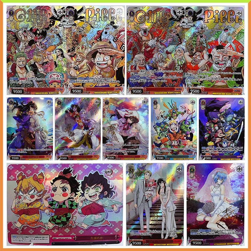 

Anime Goddess Story DIY ACG Black Magician Girl Yor Forger Ayanami Rei Kikyo Robin Collectible Cards Toys for boys Birthday Gift