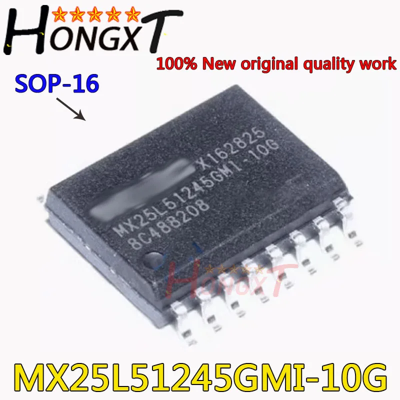 

(5-10piece)100% New MX25L51245GMI-10G 25L51245GMI-10G SOP-16 Chipset