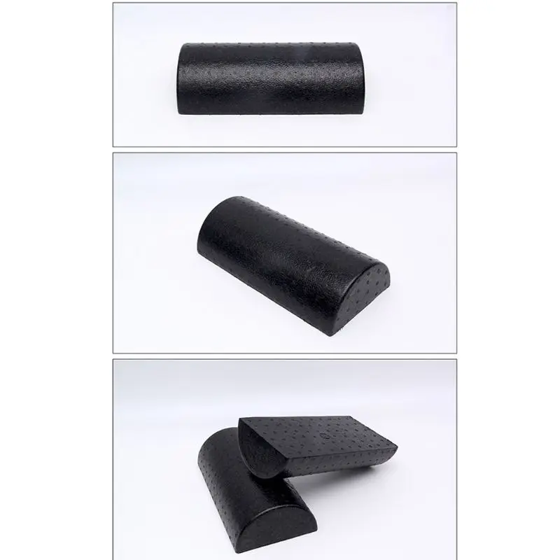 Half-Round Home Gym Exercise Foam Rollers Pilates Yoga Foam Roller for Exercise, Massage, Muscle Recovery