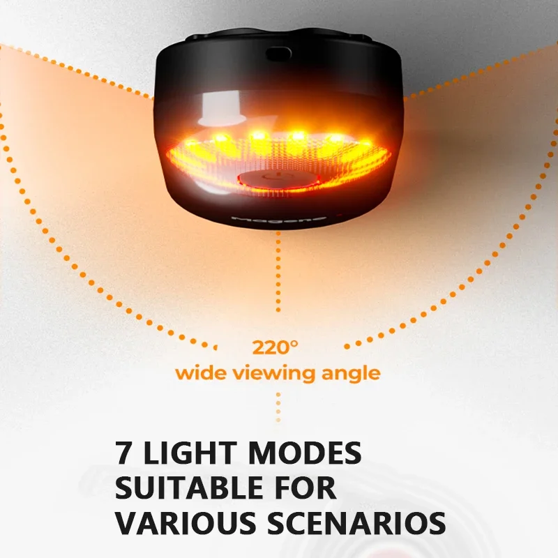 Magene Radar rowerowy inteligentny czujnik światła latarka rowerowa ostrzegawczy dla roweru Multi-modal akumulator potężny światło rowerowe drogowy