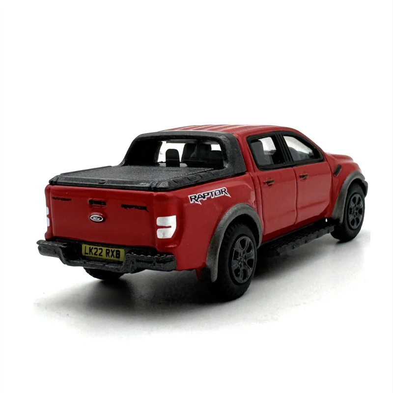 1:76 Scale Diecast Alloy Ford Raptor Pickup Toys Cars Model Classics Adult Nostalgia Souvenir Collectibles Gift Static Display