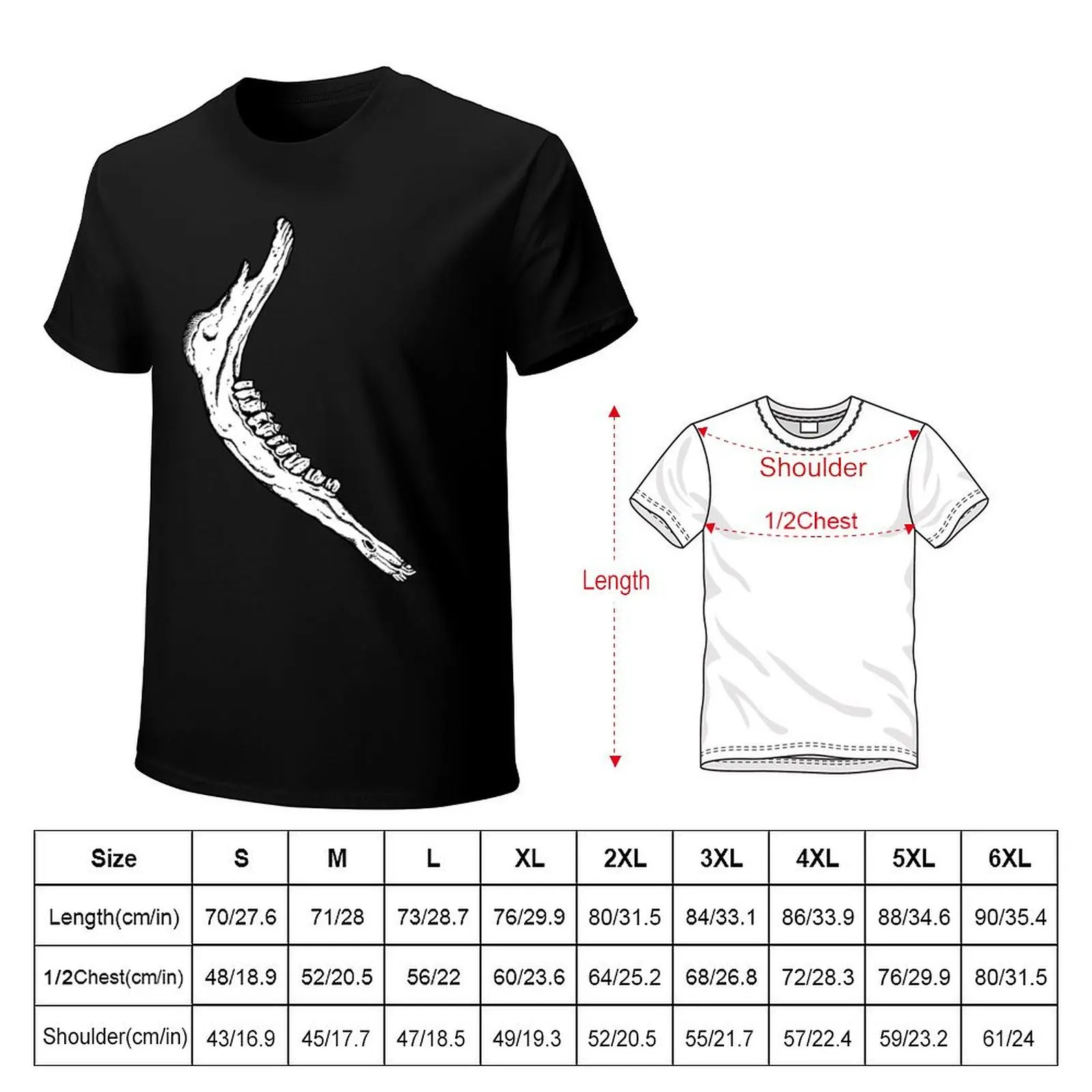Jawbone T-Shirt t shirt for man 100 percent cotton T-Shirt