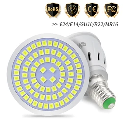 LED Bulb 220V Spotlight E27 Lamp E14 Lampada GU10 Ceiling Light Bulbs LED Chandeliers B22 Bombillas For Home Living Room Bedroom