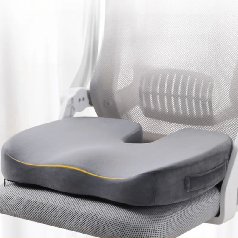 

1Pcs Coccyx Seat Cushion Memory Foam U-Shaped Pillow for Chair Cushion Pad Car Office for Tailbone Pain Massage Pillow