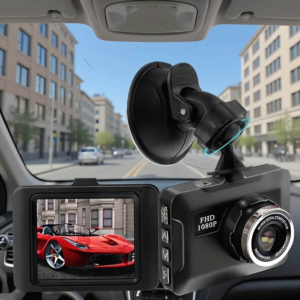 

​​Car DVR FHD 1080P - 2.0 Inch Mini Dash Camera with Night Vision & Parking Monitor​​