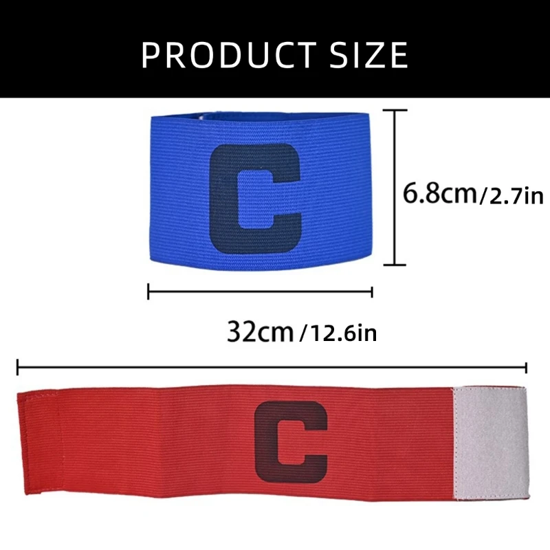 Elastic Sports Captain Armband Game Leader Armband for Team Training