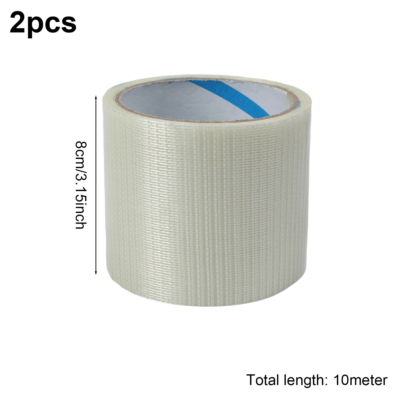 Camping Repairs Heavy-Duty Tape Outdoor Repair Tape Heavy Duty Awning Repair Tape 8cm*10m 3.14in*32.8ft Customizable Length