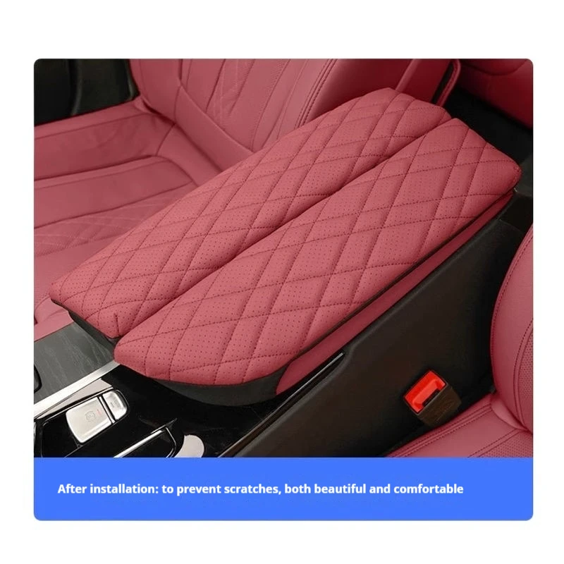 For BMW X5X6X7 Car Styling Armrest Box Cover Cushion Armrest Box Anti Dirty Cover Dustproof storage box Auto Accessories