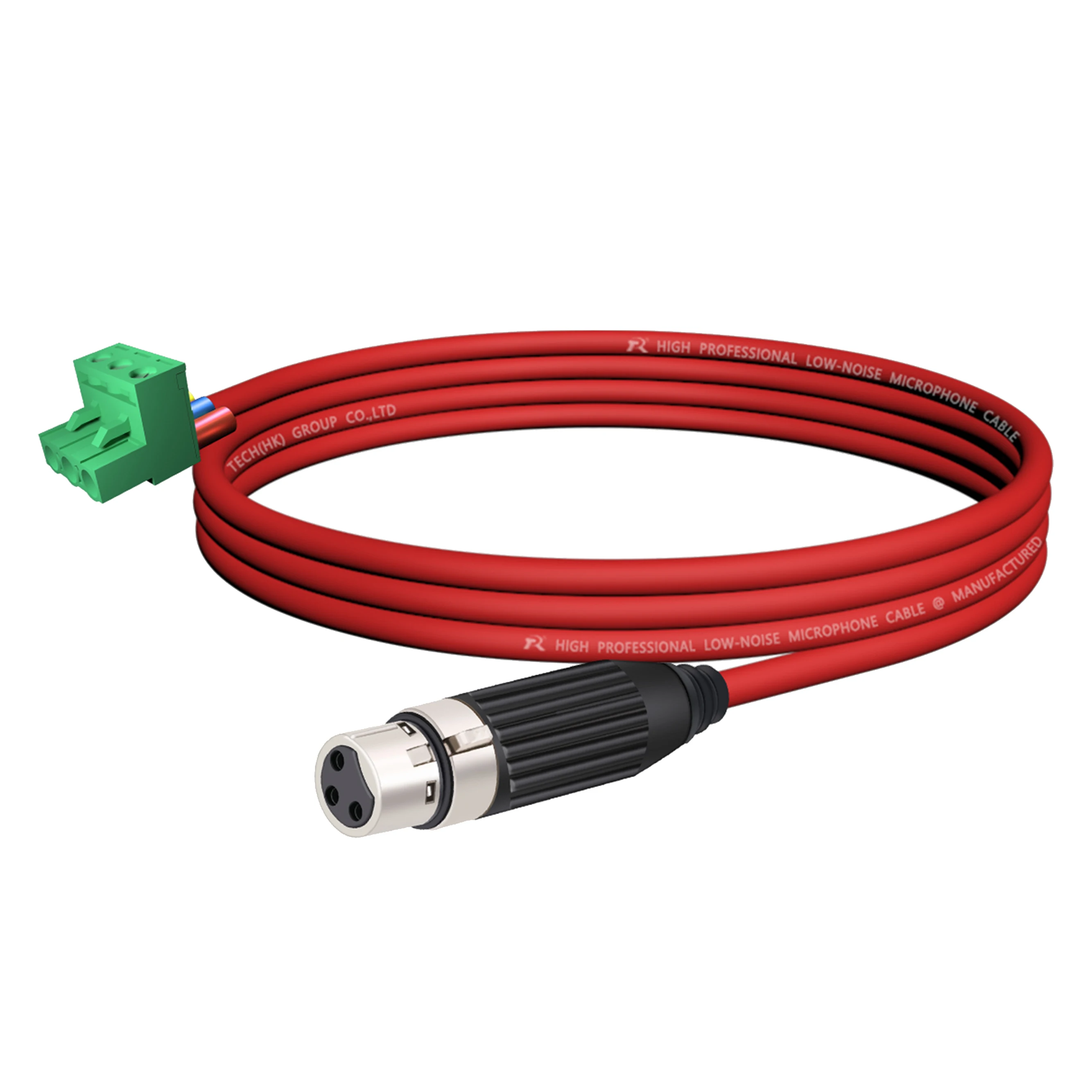 Phoenix-Terminal auf 3P-XLR-Kabel, 5,08 mm 3P steckbares Terminal auf XLR-Buchse-Verbindungskabel, versilberte Nadel, für Mikrofon – Detail 18