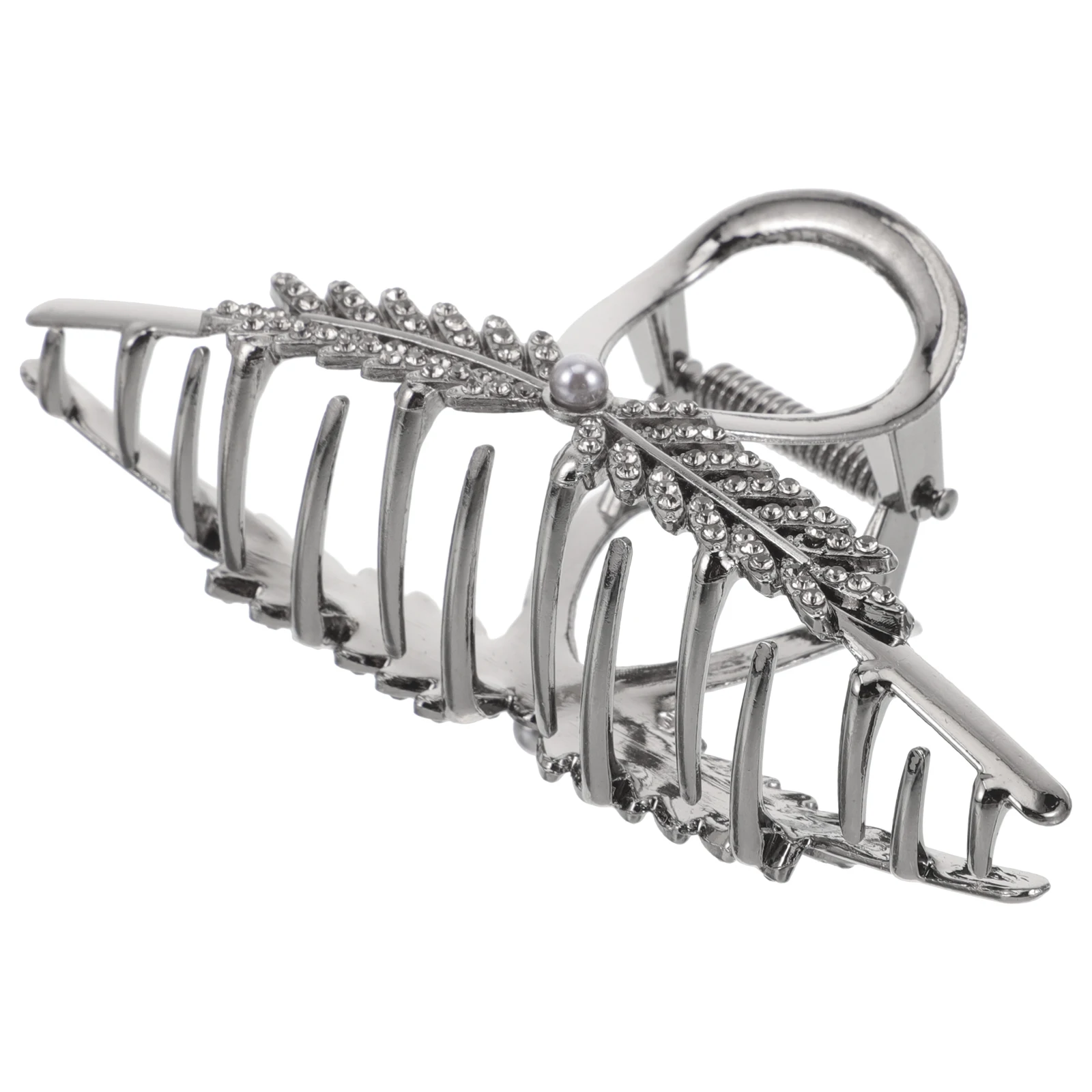 

Sturdy Metal Wheat Claw Decorative Party Wedding Daily Use Thick Thin Long Hair Accessories For Women Large Claw Clips Rose