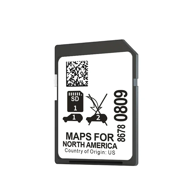for Cadillac CT5 2020-2023 Vehicle Sat Nav GPS Cover Update North America Maps SD Card Navigation System 8678-0809 Accessories
