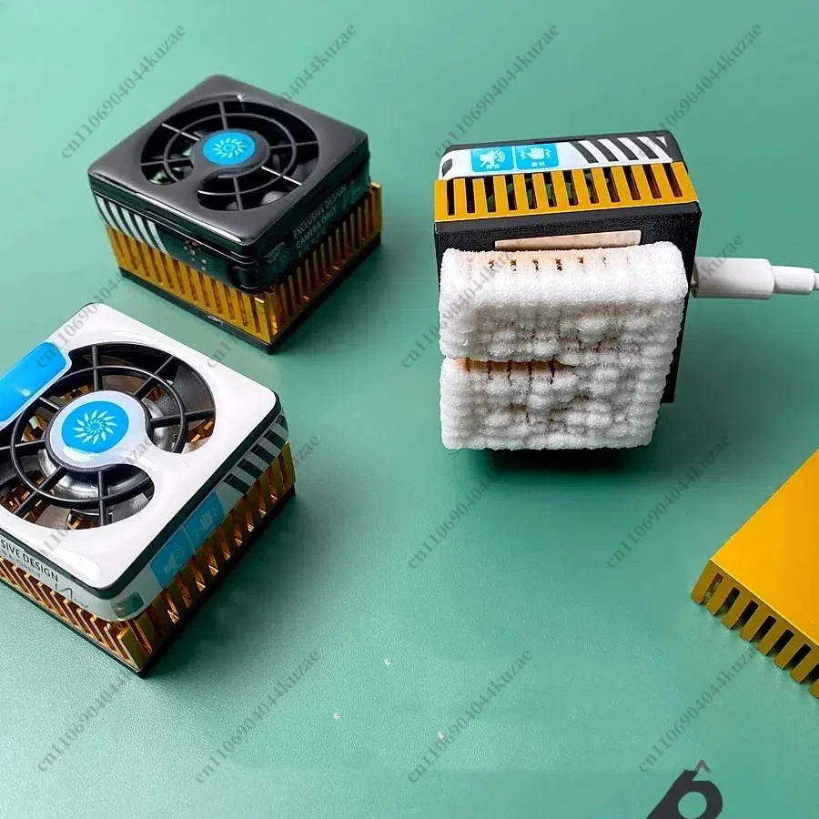 Magnetic Semiconductor Cooling Radiator for Phone Tablet Mini Portable Cooling Device with Fast Frost Cooling Effect