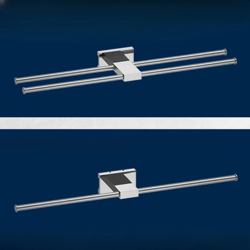 towel bar for bathroom,Stainless steel chrome plated minimalist style anti-corrosion and rust proof towel rod image 6
