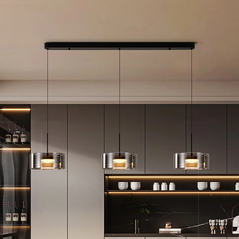 Nordic minimalist home decor lighting fixtures, including living room chandeliers, bedroom and dining room chandeliers, and indo