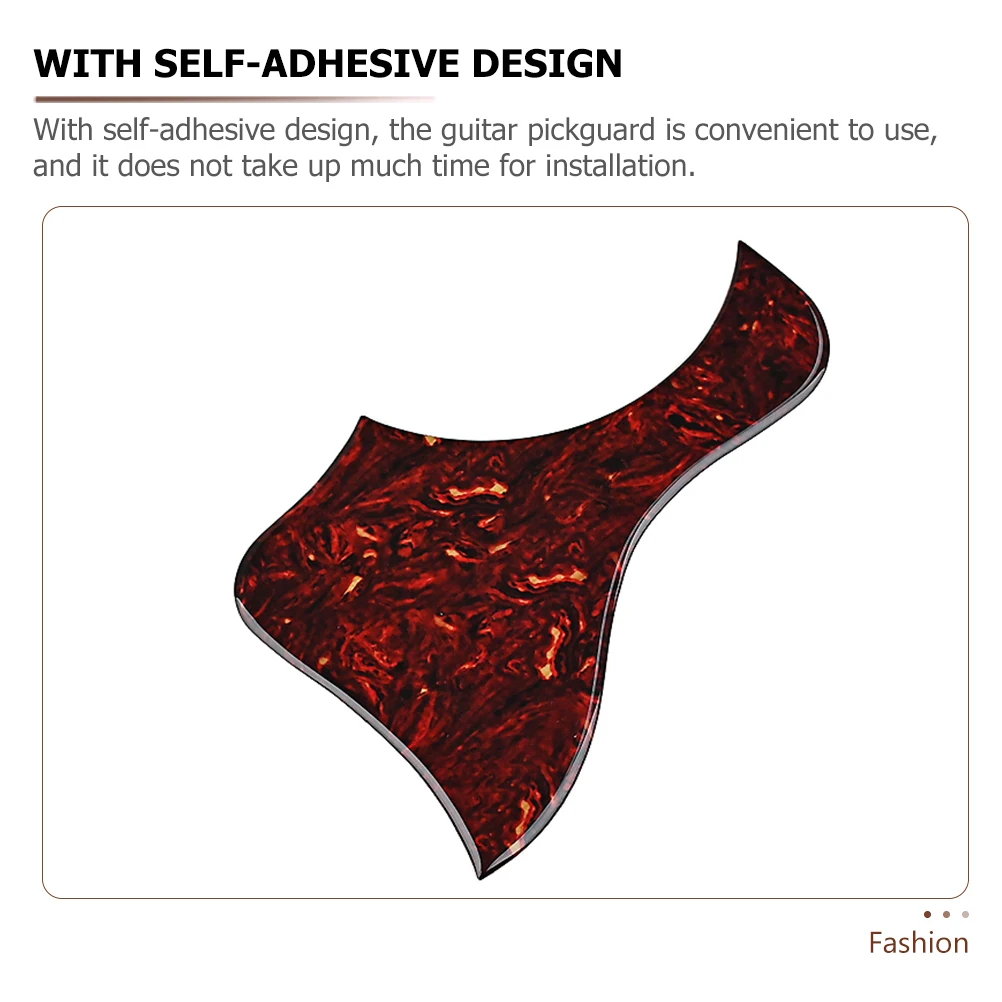 

Delicate Pattern Guitar Anti-Scratch Protective Board for Acoustic Electric Guitars Self-Adhesive Scratch