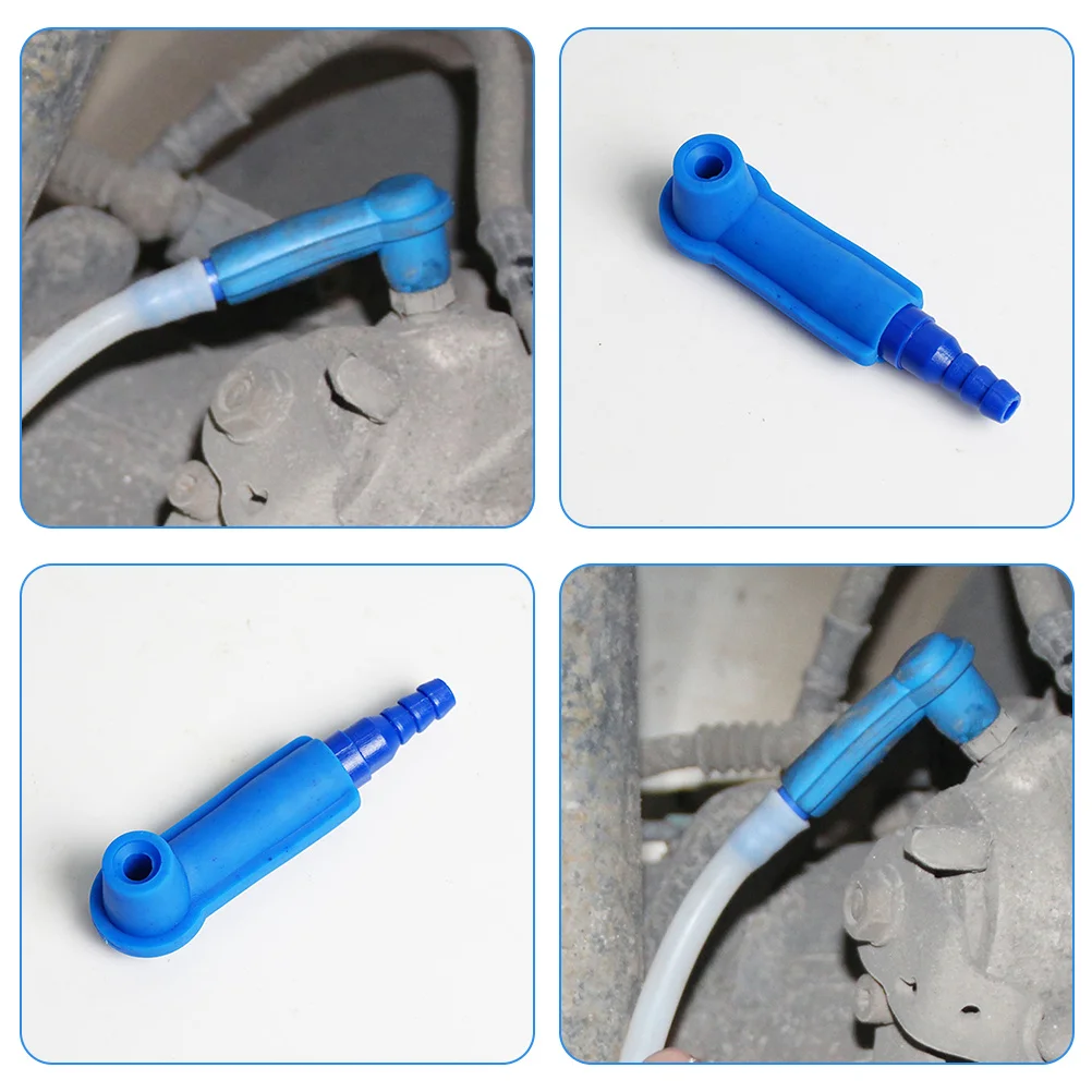 Ferramenta de conector de óleo de freio para troca de fluido de freio de carro, eficiente, durável, adaptador de bomba de sucção, sangrador de óleo, veículo de substituição